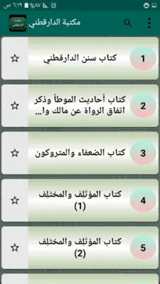 مكتبة الإمام الدارقطني | 16 كت android App screenshot 6